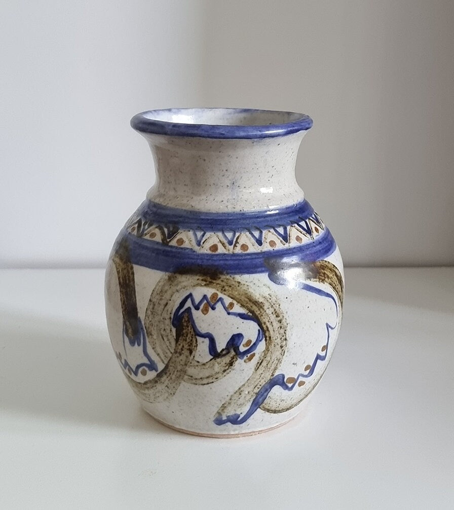 Mid-Century Retro Studio Pottery Vase