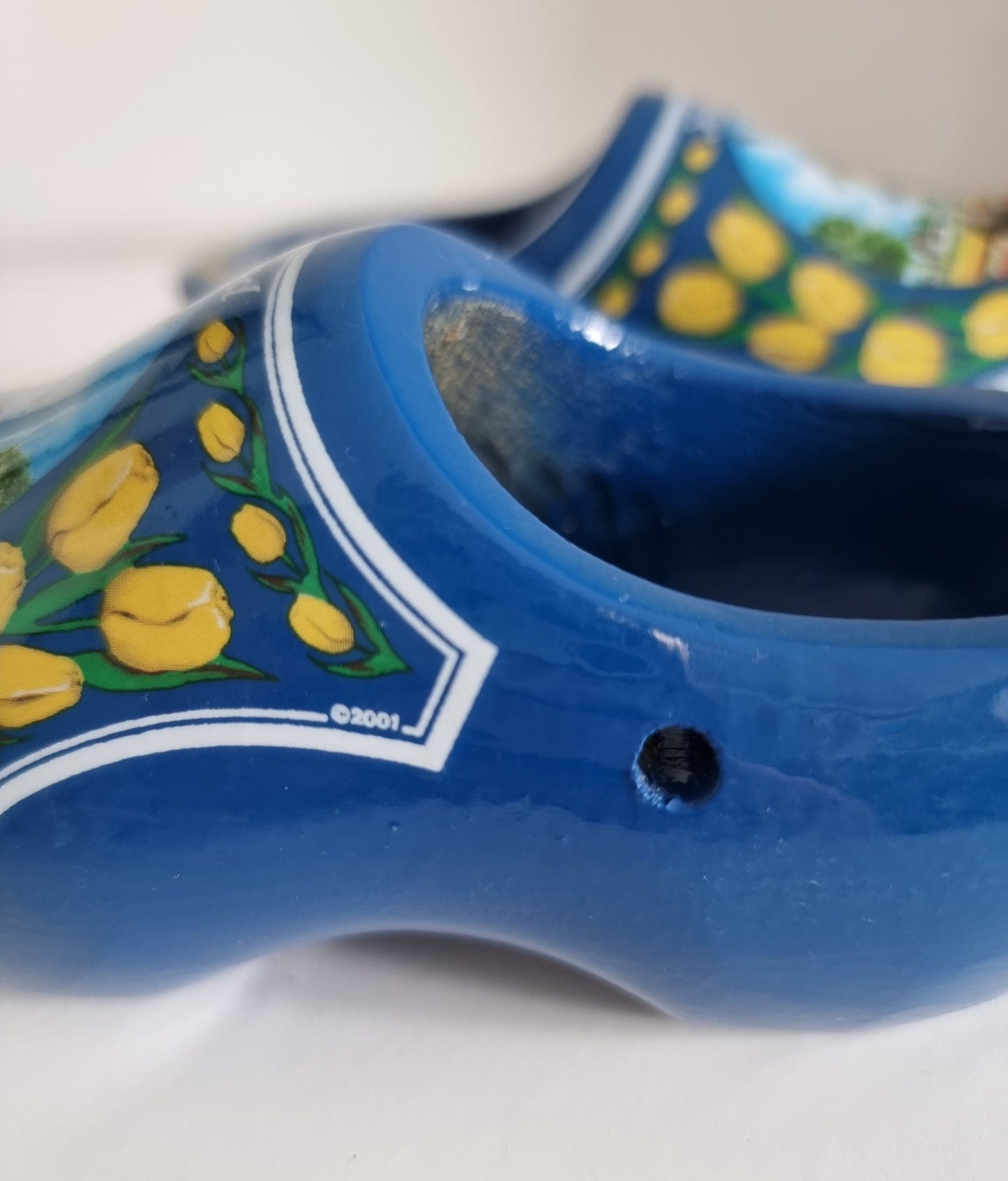 Vintage Dutch/Holland Small Wooden Clogs