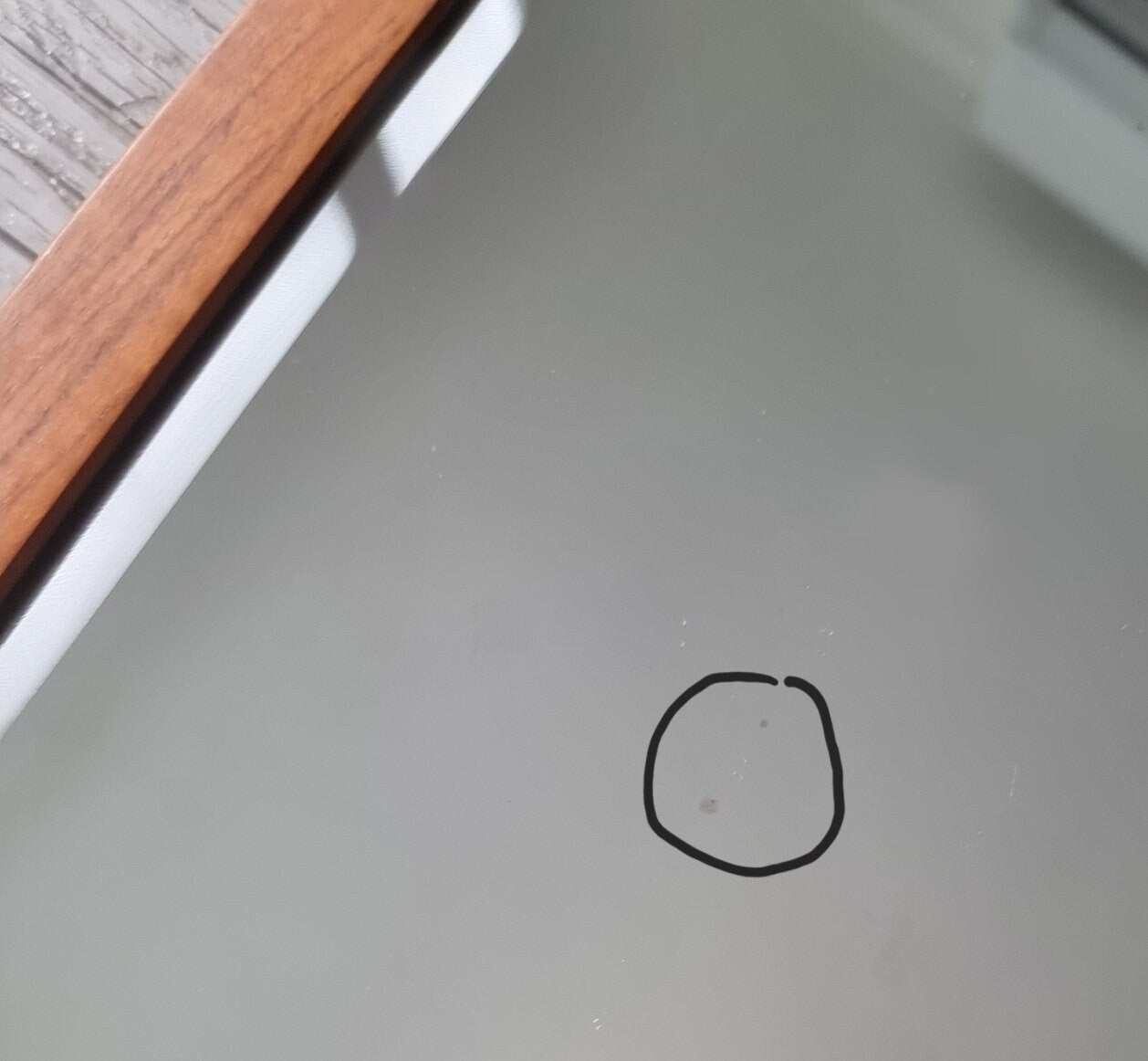 Mid-Century Modern Danish Teak Wall Mirror