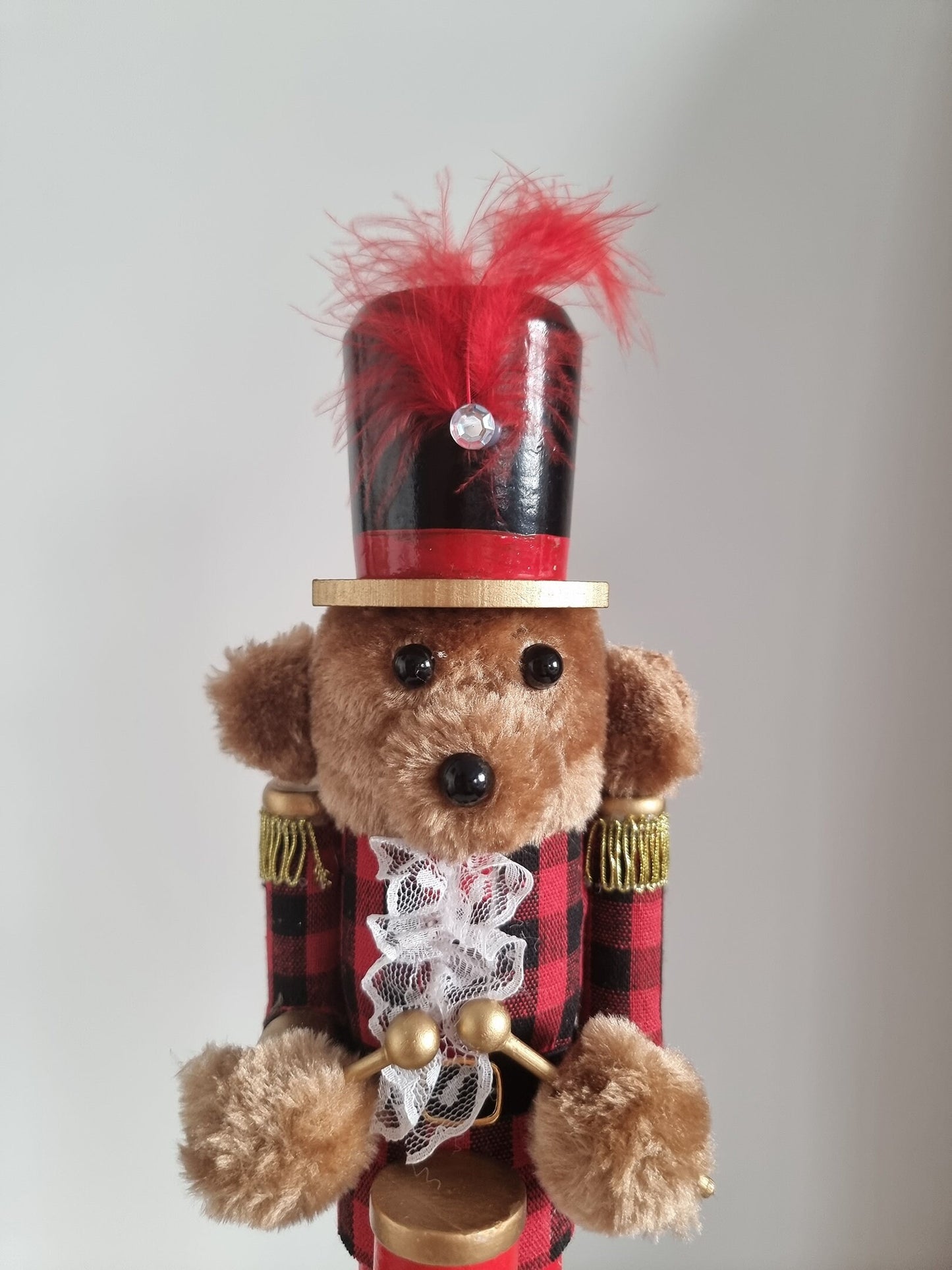 Vintage Traditional Teddy Bear Nutcracker