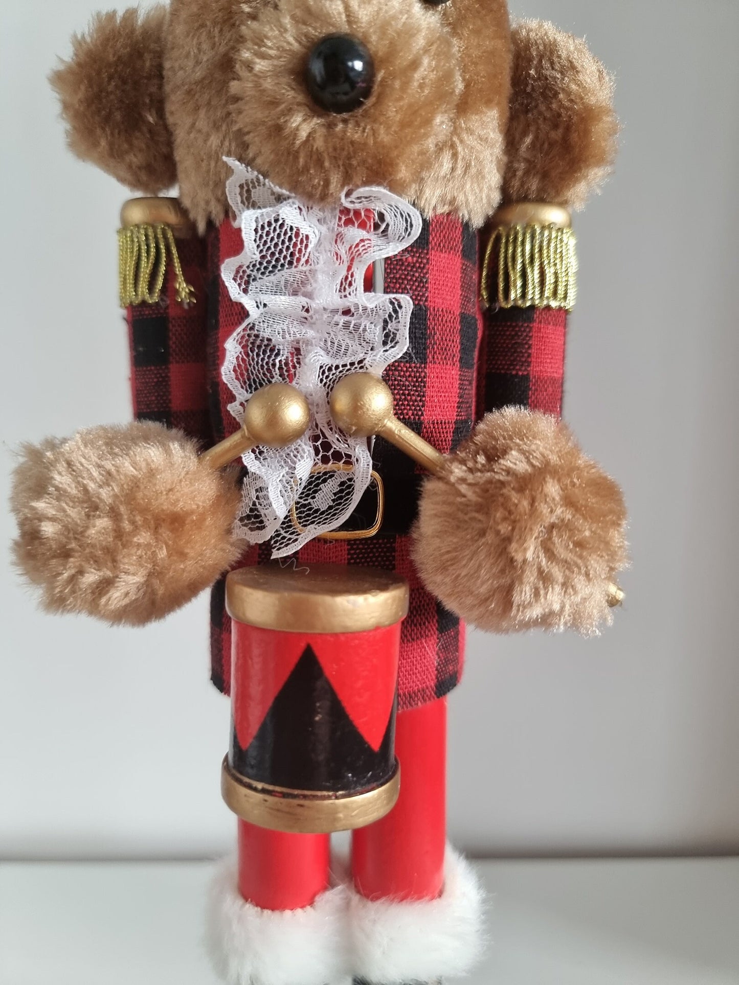 Vintage Traditional Teddy Bear Nutcracker