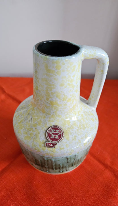 Mid-Century VEB Haldensleben German Ceramic Vase