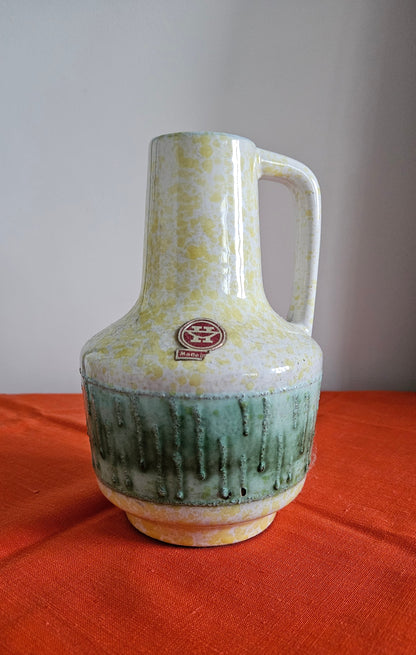 Mid-Century VEB Haldensleben German Ceramic Vase