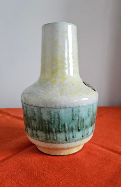 Mid-Century VEB Haldensleben German Ceramic Vase