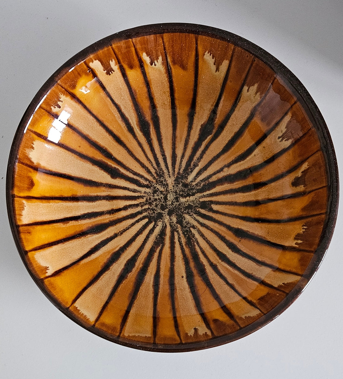 Mid-Century Hungarian Studio Pottery Wall Plate/Bowl