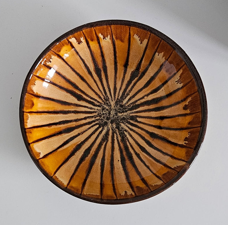 Mid-Century Hungarian Studio Pottery Wall Plate/Bowl