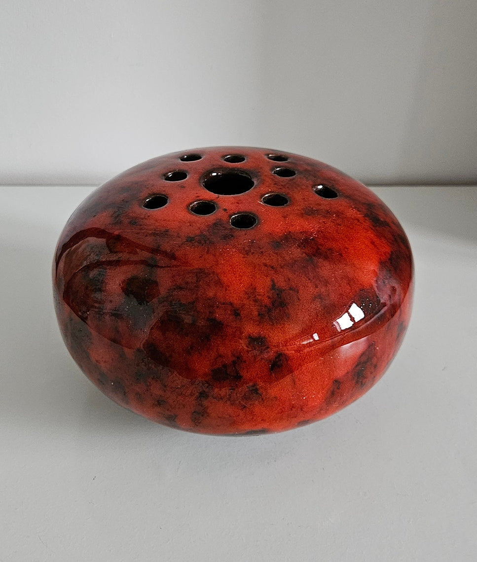 Retro Vintage Hungarian Ceramic Ikebana Vase