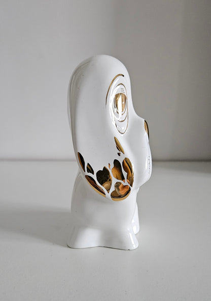 Mid-Century Italian Pottery Dog Figurine