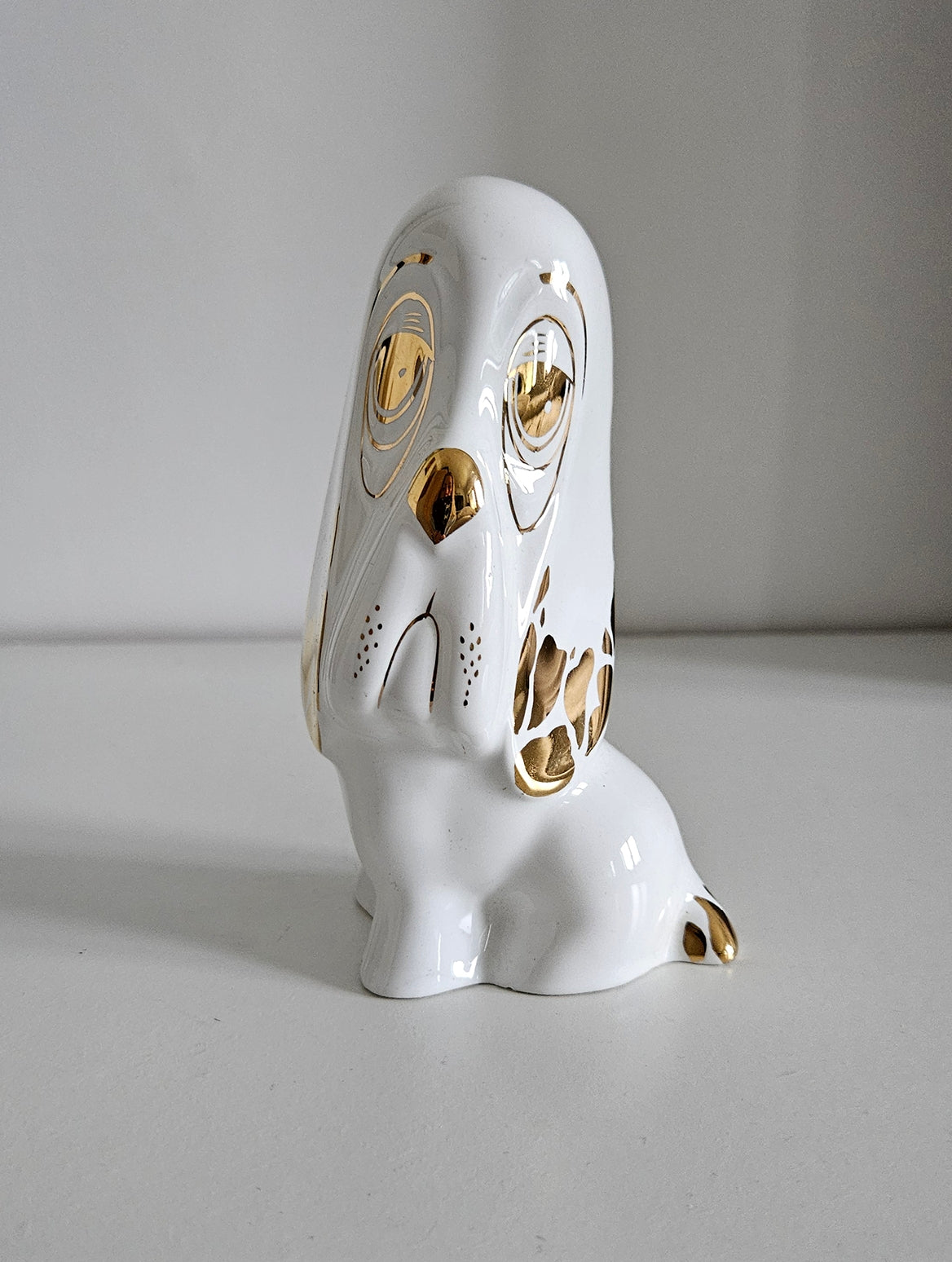 Mid-Century Italian Pottery Dog Figurine