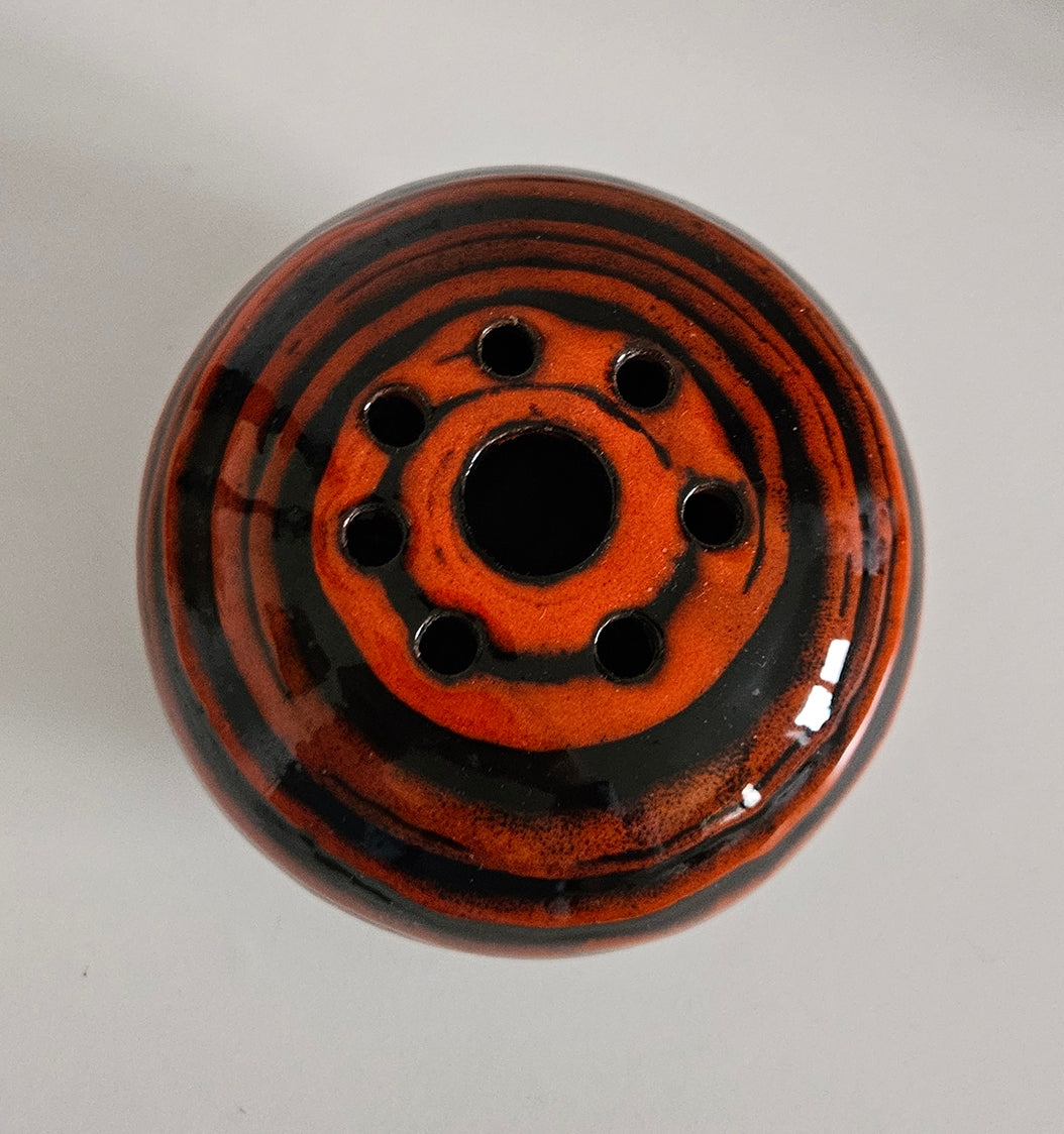 Retro Vintage Hungarian Ceramic Ikebana Vase