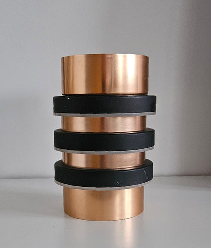 Retro Copper & Black Lampshade