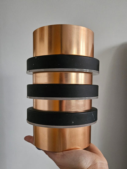 Retro Copper & Black Lampshade