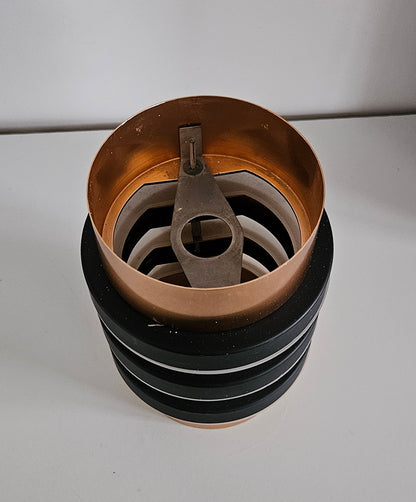 Retro Copper & Black Lampshade