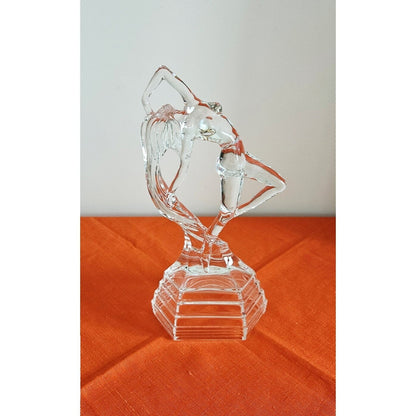 Vintage Ofelia RCR Royal Crystal Rock Dancing Glass Art Sculpture Figurine