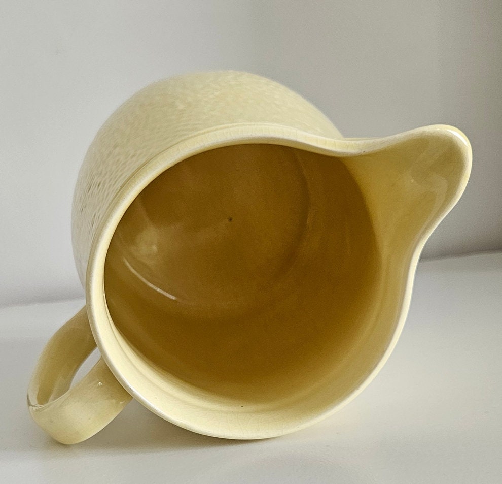 Vintage KSP Keele Street Pottery Dimpled Design Jug