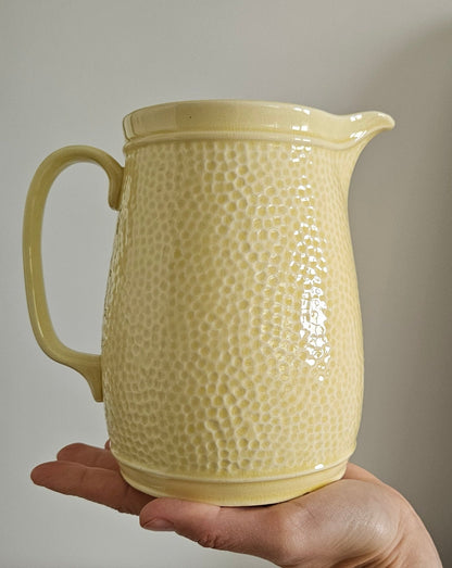 Vintage KSP Keele Street Pottery Dimpled Design Jug