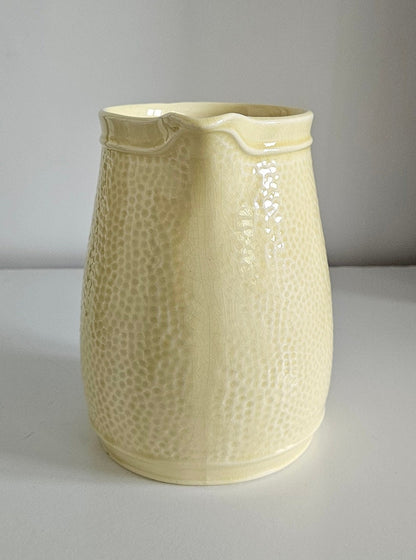 Vintage KSP Keele Street Pottery Dimpled Design Jug