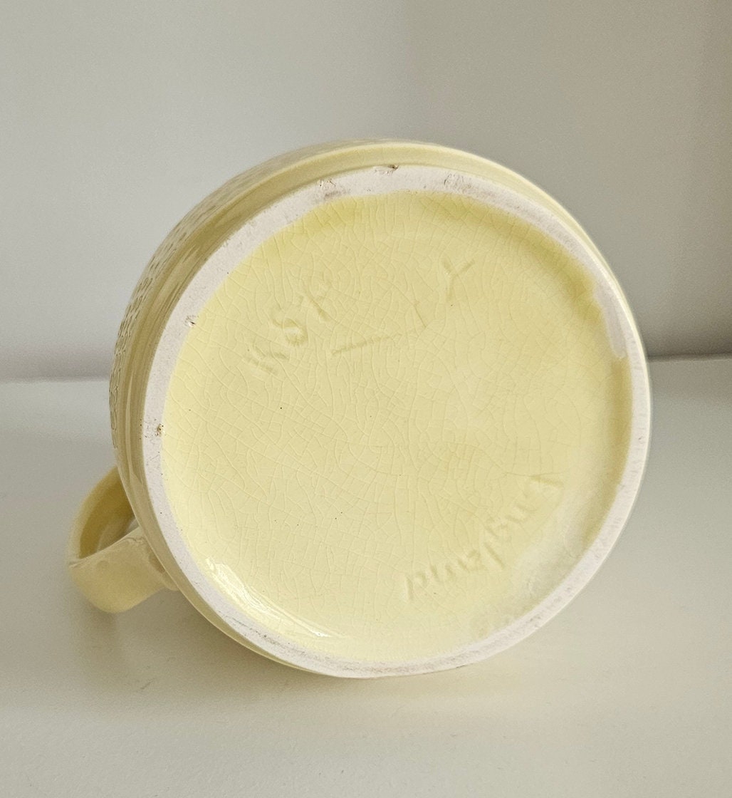 Vintage KSP Keele Street Pottery Dimpled Design Jug