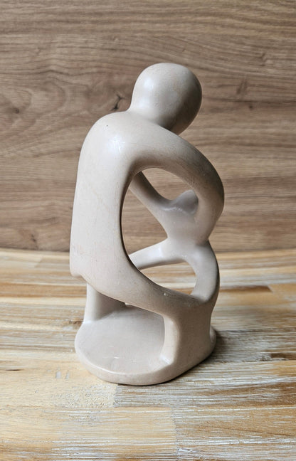 Hand-Carved Mother/Father & Child Soapstone Sculpture
Active