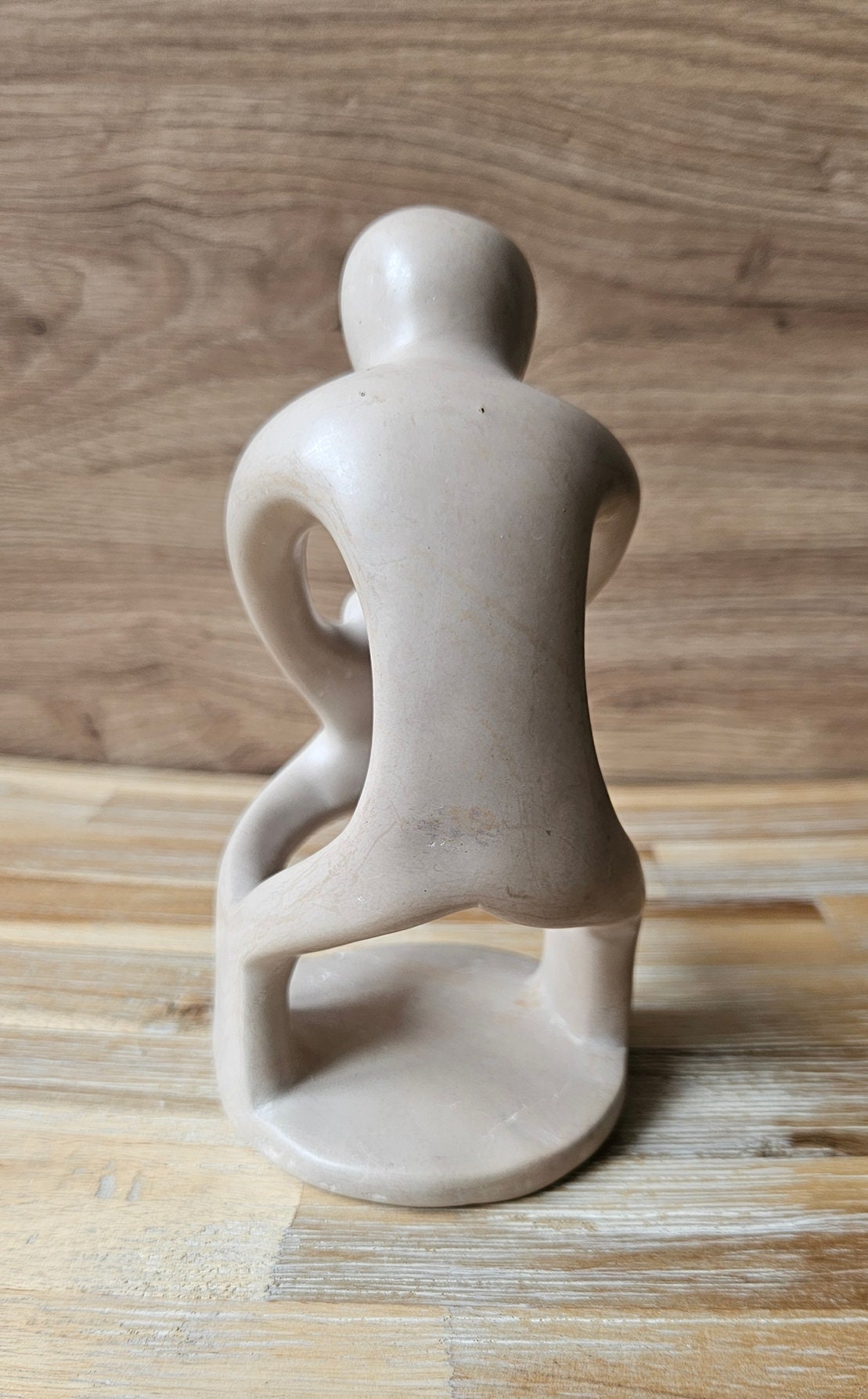 Hand-Carved Mother/Father & Child Soapstone Sculpture
Active