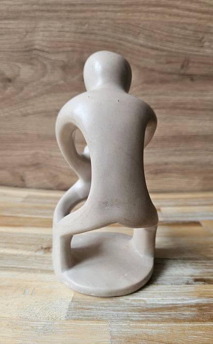 Hand-Carved Mother/Father & Child Soapstone Sculpture
Active