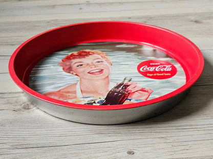 Retro Coca Cola Metal Serving Tray