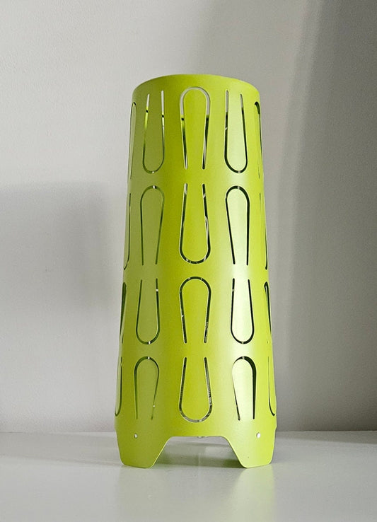 Retro Ikea Kajuta Green Metal Table Lamp