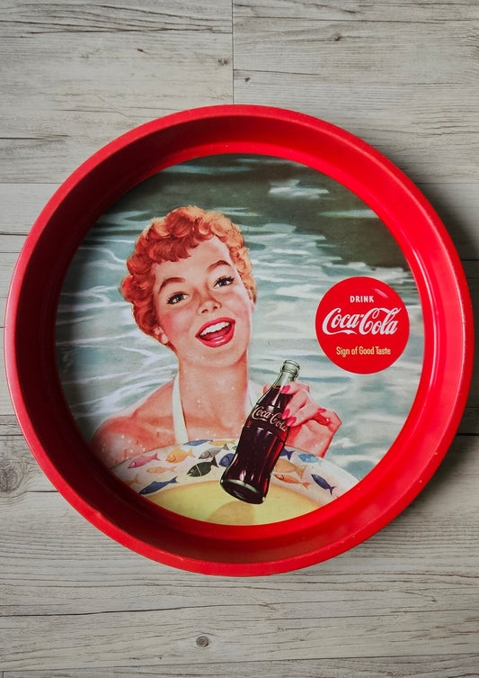 Retro Coca Cola Metal Serving Tray