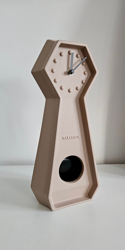 Karlsson Ceramic Pendulum Table Clock