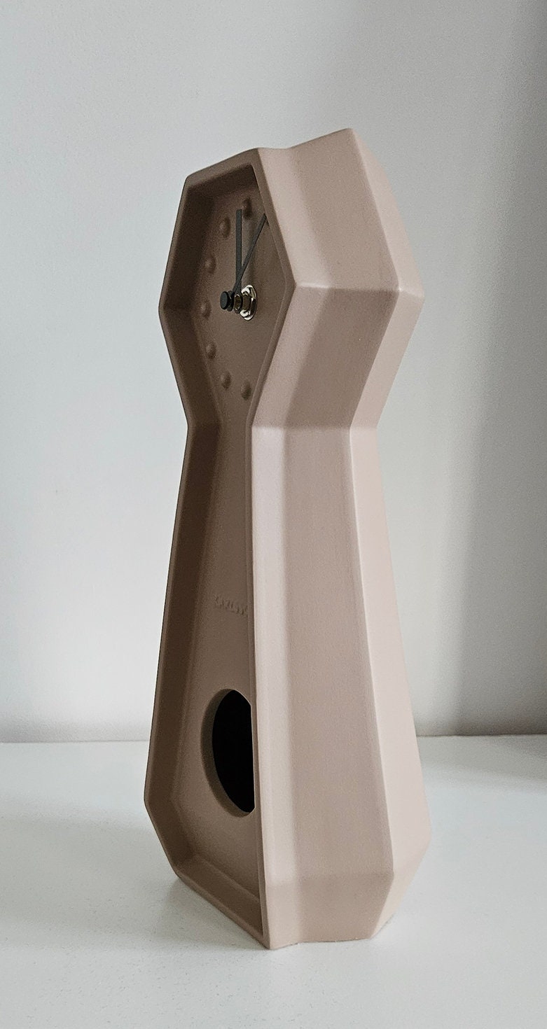 Karlsson Ceramic Pendulum Table Clock