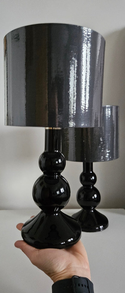 Pair Of Retro Ikea 'Rishult' Table Lamps