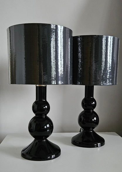 Pair Of Retro Ikea 'Rishult' Table Lamps