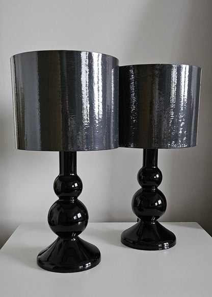 Pair Of Retro Ikea 'Rishult' Table Lamps