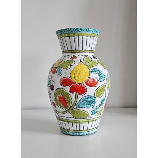 Mid-Century Fratelli Fanciullacci Italian Art Pottery Vase