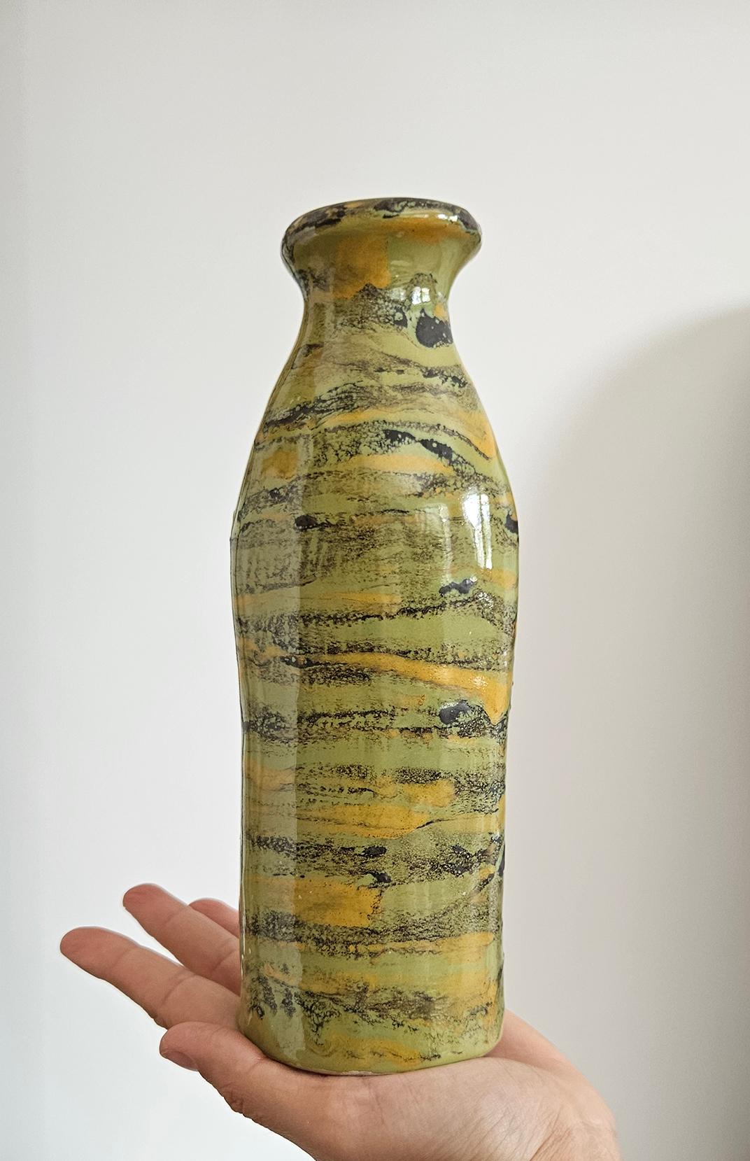 Retro Hungarian Studio Pottery Vase