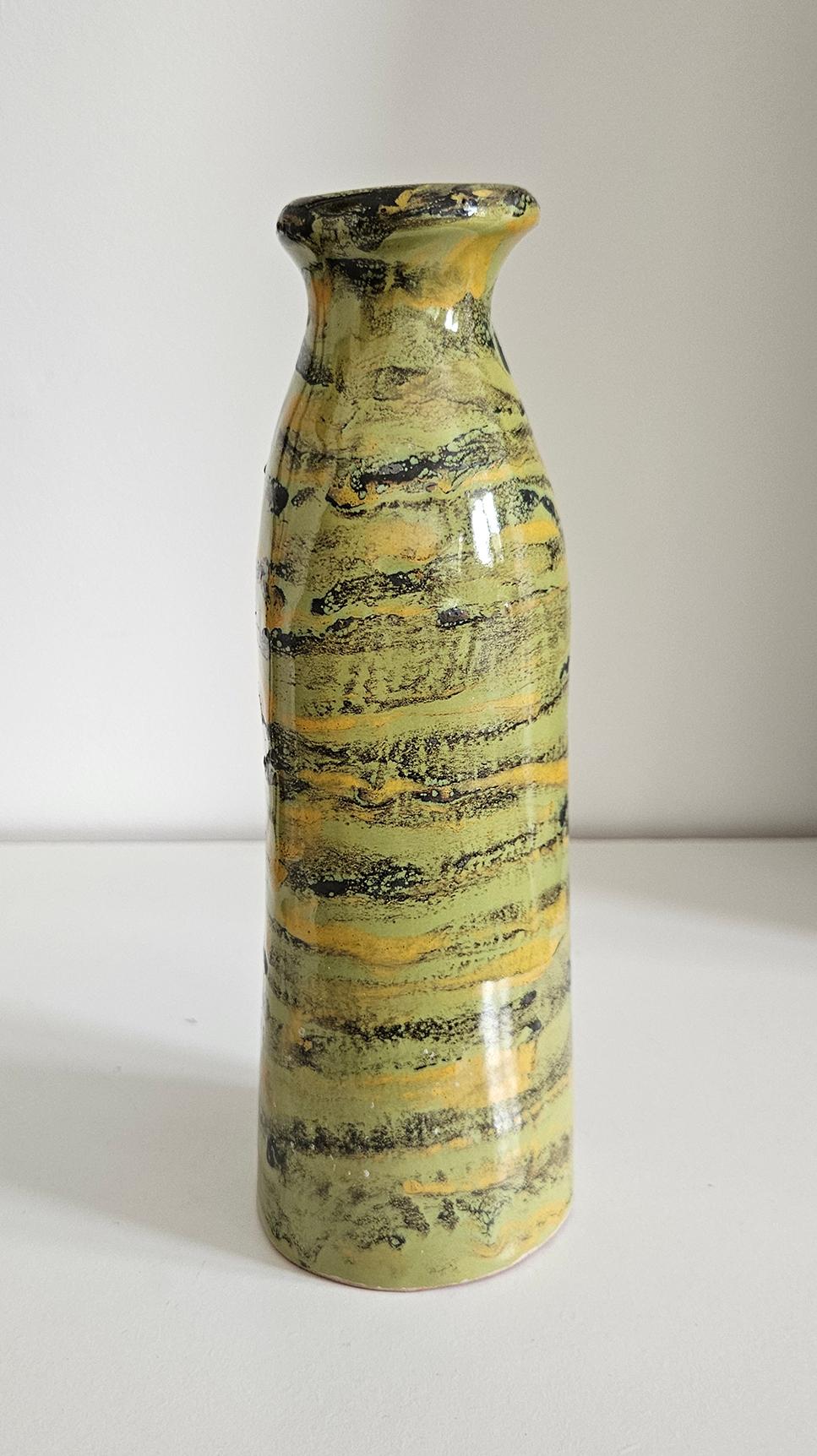 Retro Hungarian Studio Pottery Vase