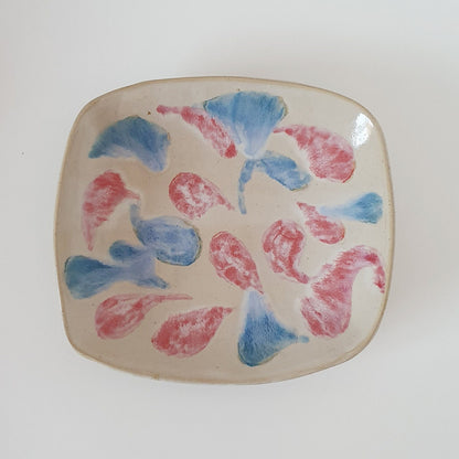 Lovely Vintage Studio Art Pottery Abstract Dish/Platter