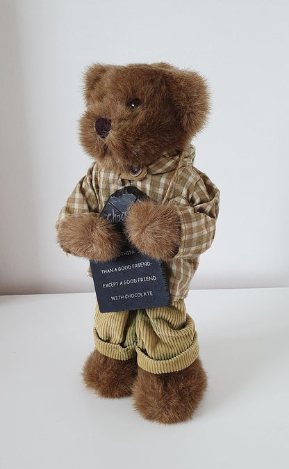 Cute Bear With Chocolate Decoration