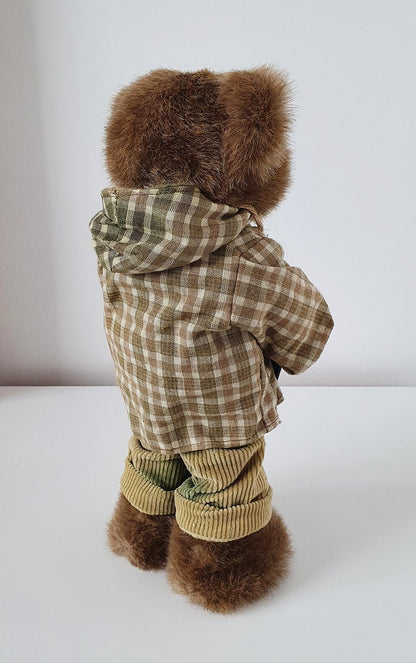 Cute Bear With Chocolate Decoration