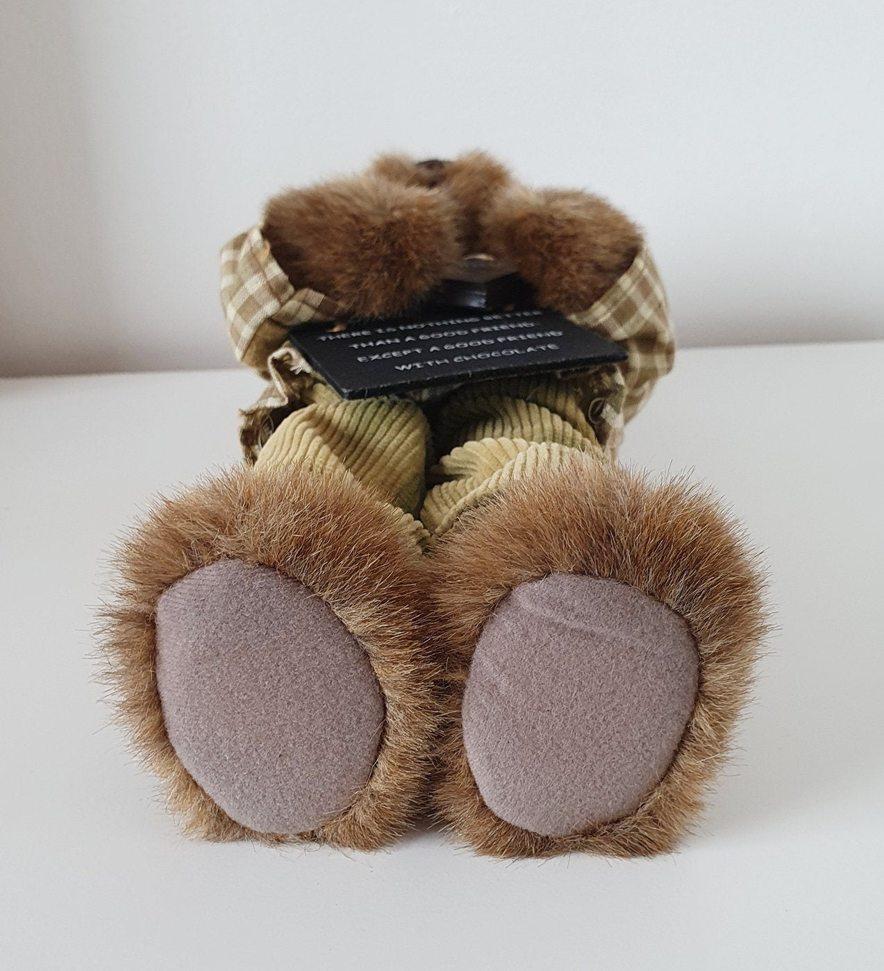 Cute Bear With Chocolate Decoration
