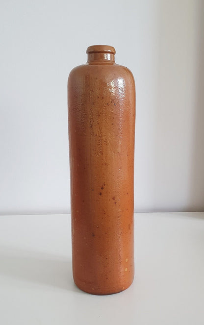 Antique Erven Lucas Bols Het Lootsje AMSTERDAM Stoneware Bottle