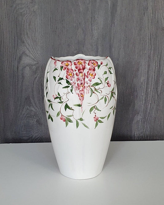 Vintage Decorative Vase In Floral Design