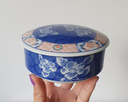 Vintage Chinese Porcelain Trinket/Jewelry Box