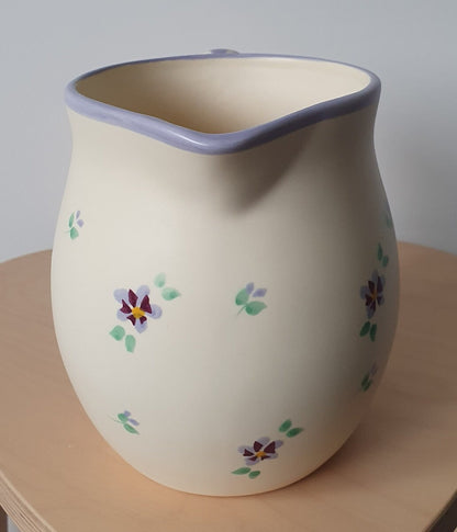 Lovely Cream Jug In Floral Design