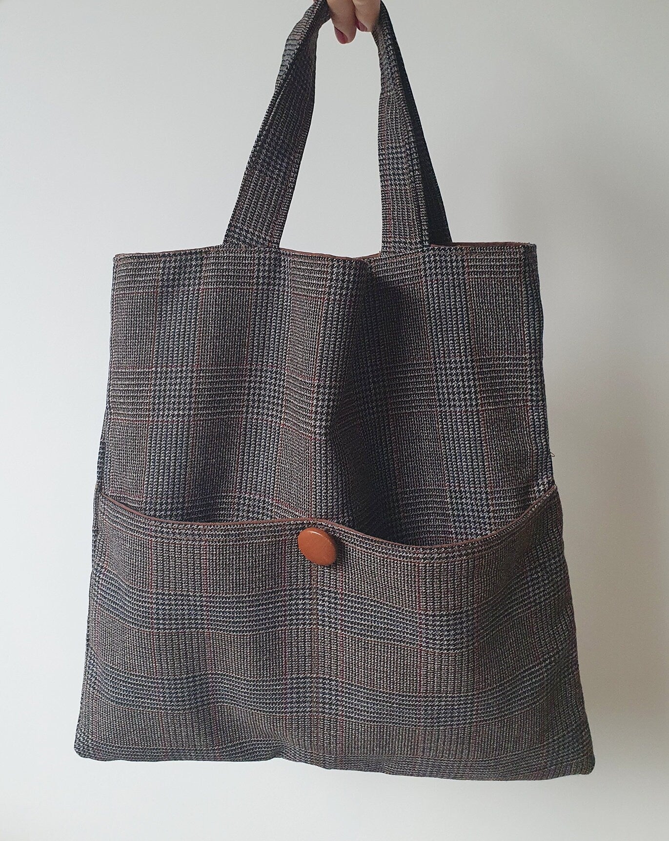 Lovely Handmade Bag With Jack Russel Detail
