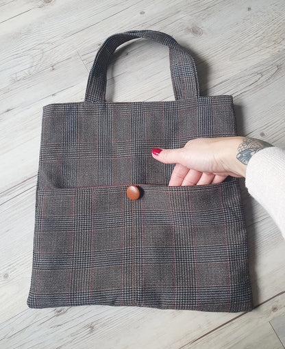 Lovely Handmade Bag With Jack Russel Detail