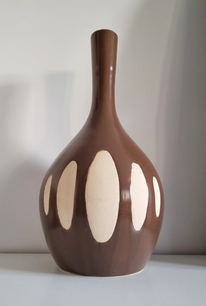 Large Retro Decorative Ceramic Vase