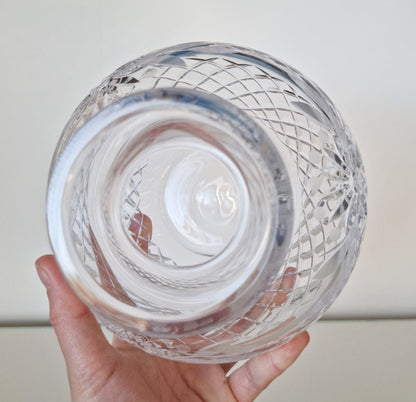 Stunning Thomas Webb Crystal Cut Glass Vase