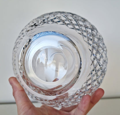 Stunning Thomas Webb Crystal Cut Glass Vase