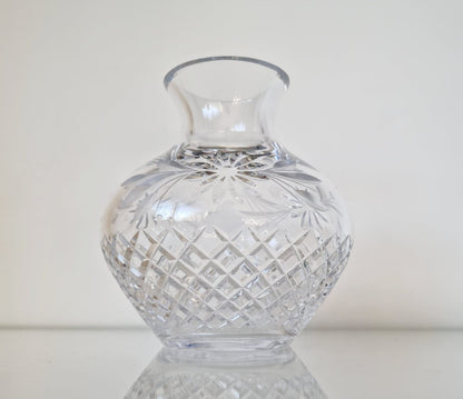 Stunning Thomas Webb Crystal Cut Glass Vase